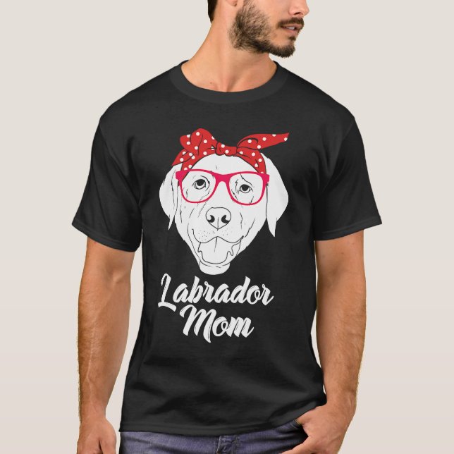 Labrador Mor Labrador Mor Hund Women T Shirt (Framsida)