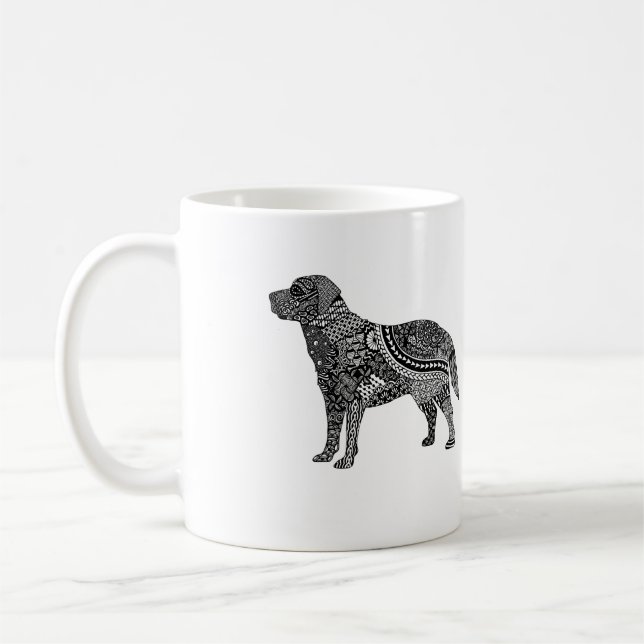 labrador mugg (Vänster)