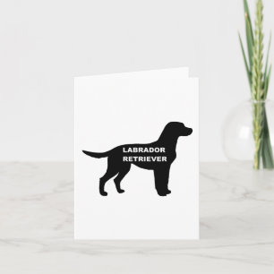 labrador namn silhuett kort