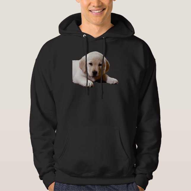 Labrador Nap Time Hoodie (Framsida)