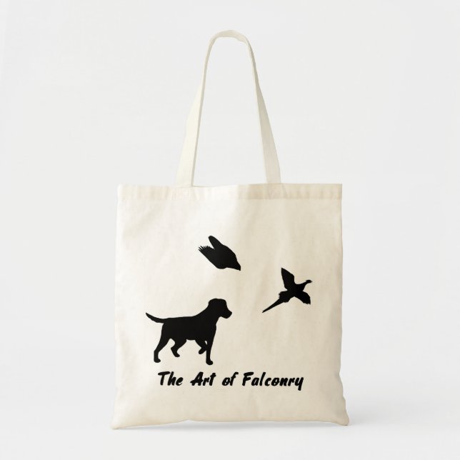 Labrador och Falconry Tygkasse (Framsidan)