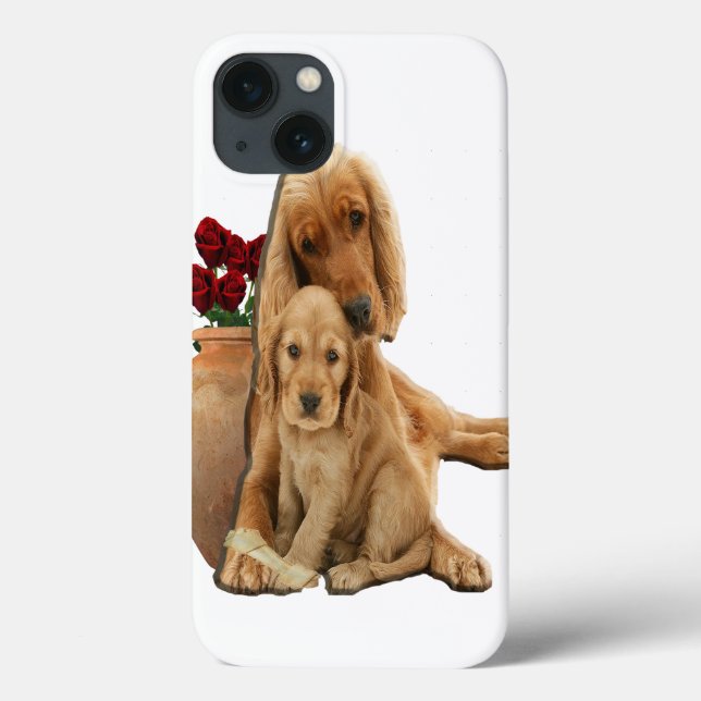 Labrador och valpar (Baksida)