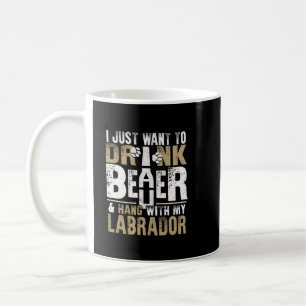 Labrador Pappa Funny Fars dag Lab Retriever Hund  Kaffemugg