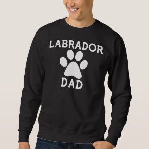 Labrador Pappa Tass Lång Ärmad Tröja