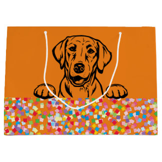 Labrador Party Confetti Gift Bag