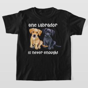 Labrador Pet Hund Funny Gift Black Golden gult la T Shirt