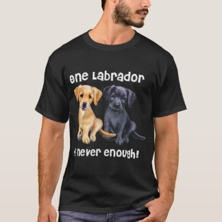 Labrador Pet Hund Funny T Shirt Gift Black gyden