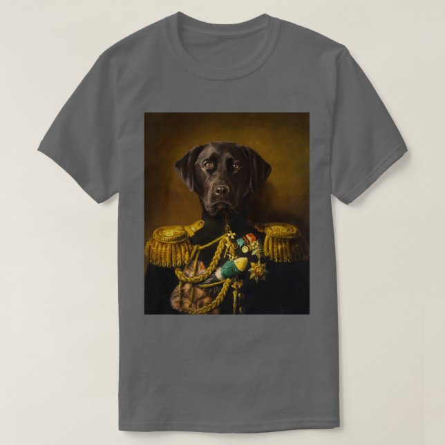 Labrador Porträtt T Shirt (Design framsida)
