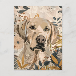 Labrador Porträttkonst Vykort
