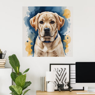 Labrador Puppy Poster Väggkonst