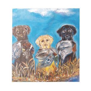 LABRADOR RETRIEVARE ANTECKNINGSBLOCK