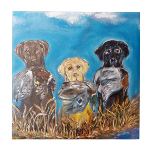 LABRADOR RETRIEVARE KAKELPLATTA
