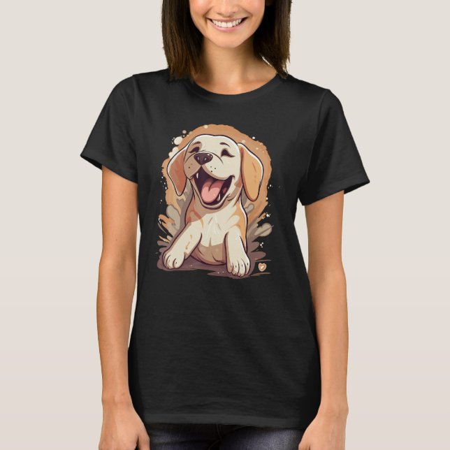 Labrador Retriever 3 T Shirt (Framsida)