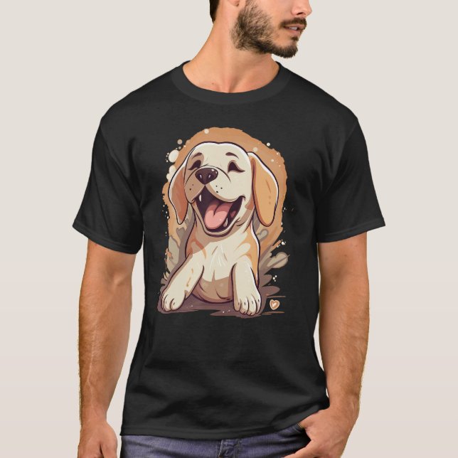 Labrador Retriever 3 T Shirt (Framsida)