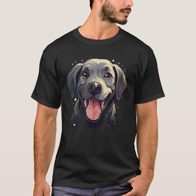 Labrador Retriever_5 T Shirt (Framsida)