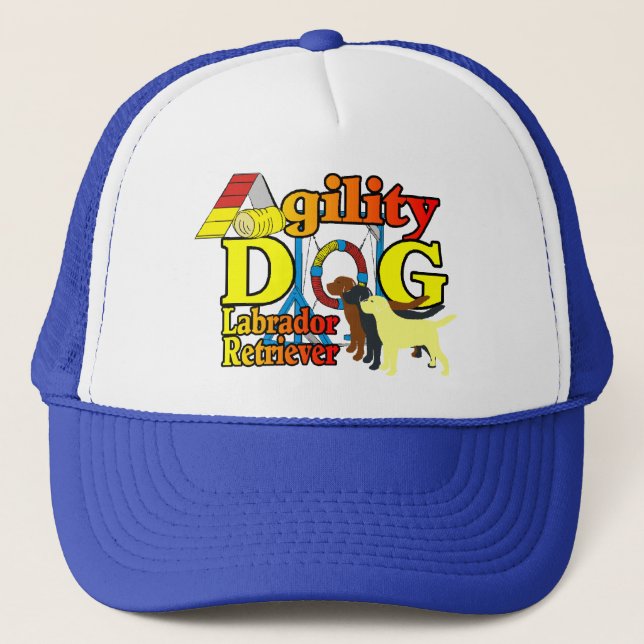 Labrador Retriever Agilitet Keps (Framsida)