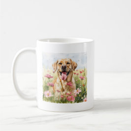 Labrador Retriever Akvarellmugg Kaffemugg