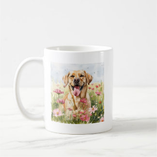 Labrador Retriever Akvarellmugg Kaffemugg