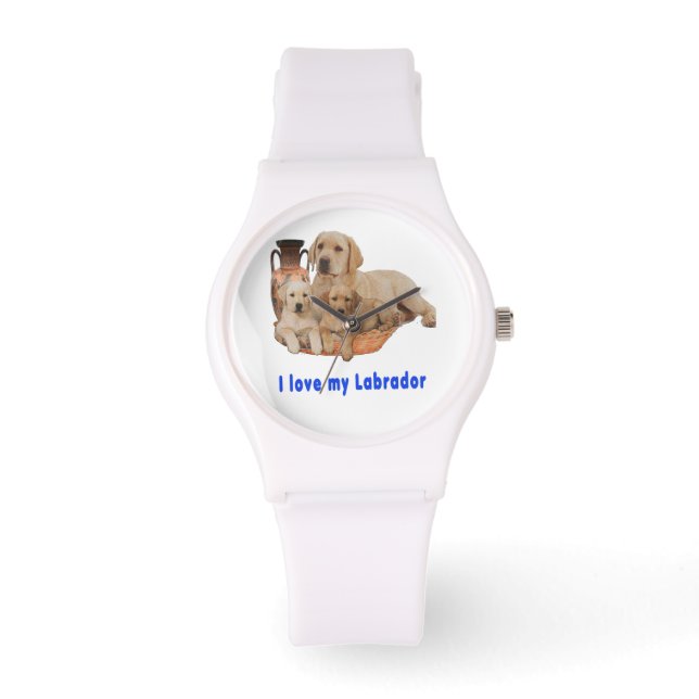Labrador Retriever Armbandsur (Framsida)