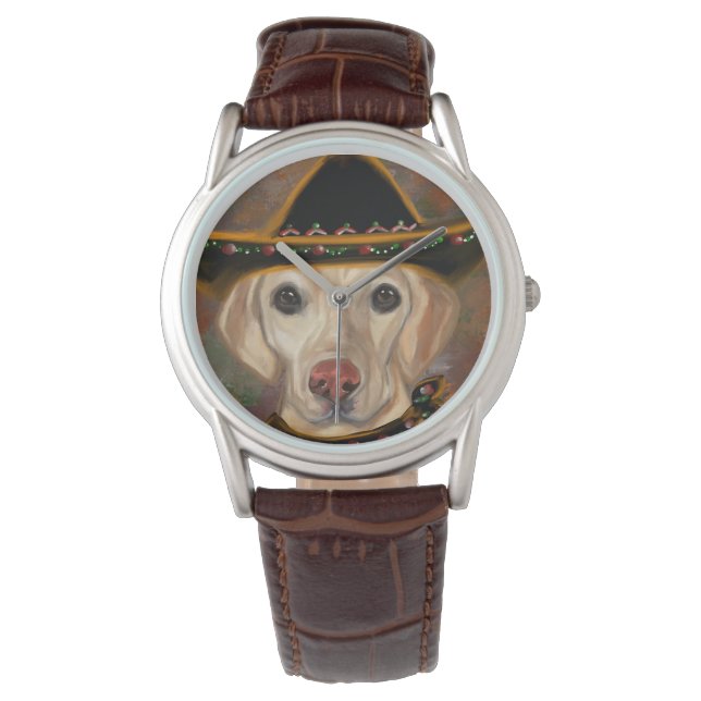 Labrador Retriever Armbandsur (Framsida)