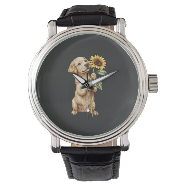 Labrador Retriever  Armbandsur (Framsida)