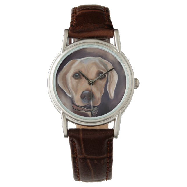 Labrador Retriever Armbandsur (Framsida)