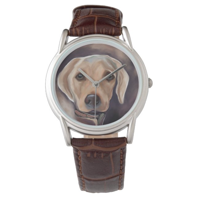 Labrador Retriever Armbandsur (Framsida)