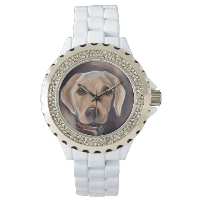Labrador Retriever Armbandsur (Framsida)