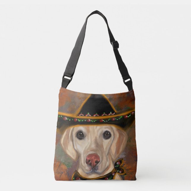 Labrador Retriever    Axelväska (Framsida)