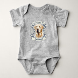 Labrador Retriever Baby Bodysuit översätts till La T Shirt