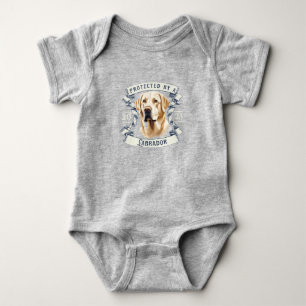Labrador Retriever Baby Bodysuit översätts till La T Shirt