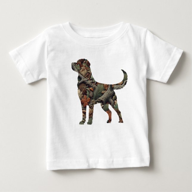 Labrador Retriever Baby T-Shirt (Framsida)