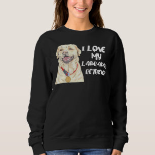 Labrador Retriever bar en gyllene Medal i Kärlek M T Shirt