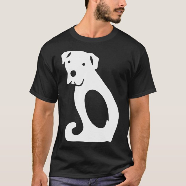Labrador Retriever Beagle Dalmatian T Shirt (Framsida)