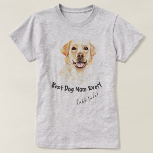Labrador Retriever Best Hund Mamma någonsin T Shirt