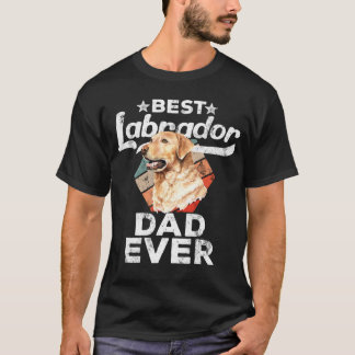 Labrador Retriever Best Labrador Pappa någonsin T Shirt