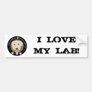 Labrador Retriever Bildekal