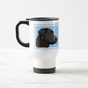 Labrador Retriever Black Painting Original Hund Ar Resemugg