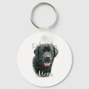 Labrador Retriever (blk) Mamma 2 Nyckelring