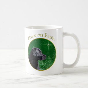 Labrador Retriever (blk) Peace Kaffemugg
