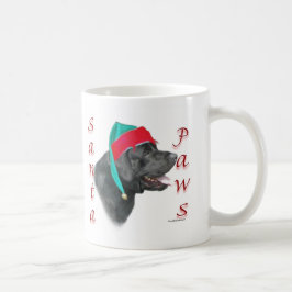 Labrador Retriever (blk) Santa Tassar Kaffemugg