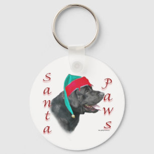 Labrador Retriever (blk) Santa Tassar Nyckelring