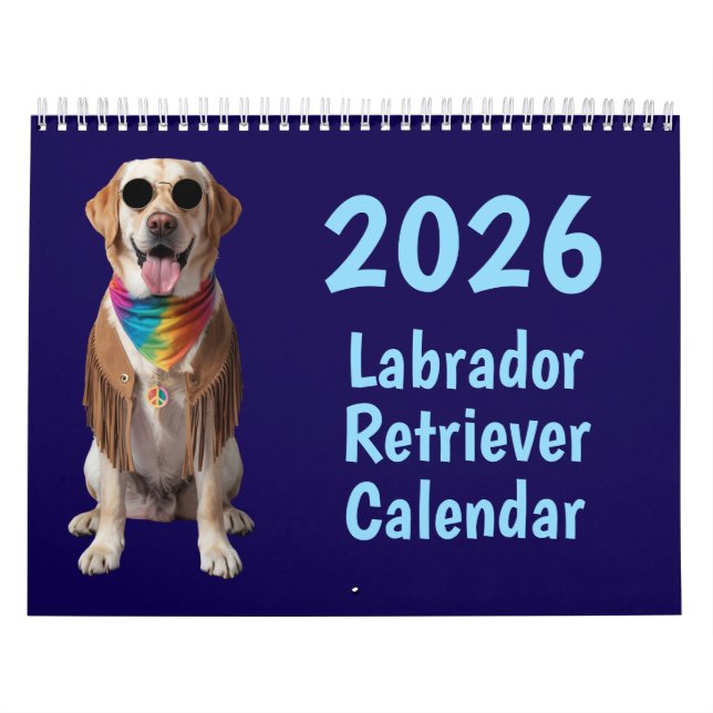 Labrador Retriever Calendar Kalender (Omslag)