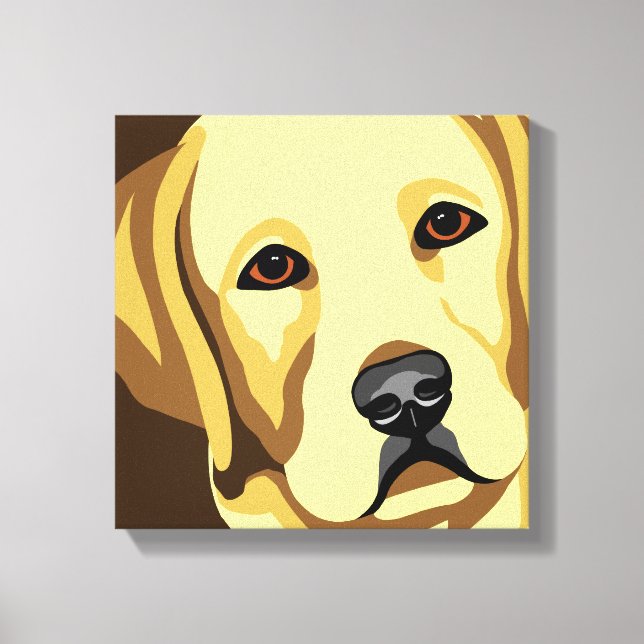 Labrador Retriever Canvas Art (Framsida)