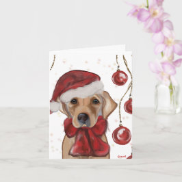 Labrador Retriever  Canvas Print Kort