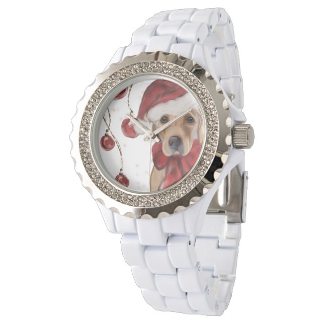 Labrador Retriever  Canvastryck Armbandsur (Vinklad)