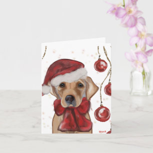 Labrador Retriever Canvastryck Kort