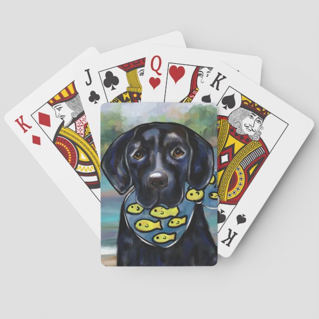Labrador Retriever Casinokort (Baksidan)