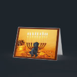Labrador Retriever Chanukah Card Menorah Helgkort<br><div class="desc">Att minnas familj och vänner under Chanukah-säsongen är ett underbart sätt att få behålla i kontakt med de människor du kärlek och bryr dig om. Jag skapat dessa hund Chanukah-kort med kärlek och omsorg, och jag är säker på att alla som kärlek hundar är glada över att få dem. Du...</div>