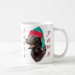Labrador Retriever (choc) Santa Tassar Kaffemugg